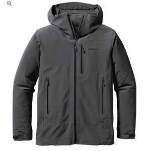 Patagonia Men’s Knife Ridge Softshell Jacket — Charcoal Gray Large